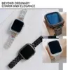 Electroplated light color change set for Apple Watch model 44/45/41/40/49/42/38mm strap, simple fashion for iwatch series 987654 5