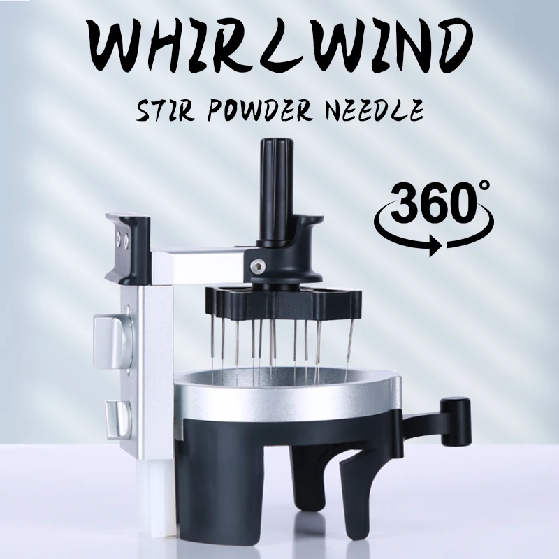 Espresso Stirrer Distribution Tool Rotate Coffee Stirrer For Espresso Coffee Machine With Grinder