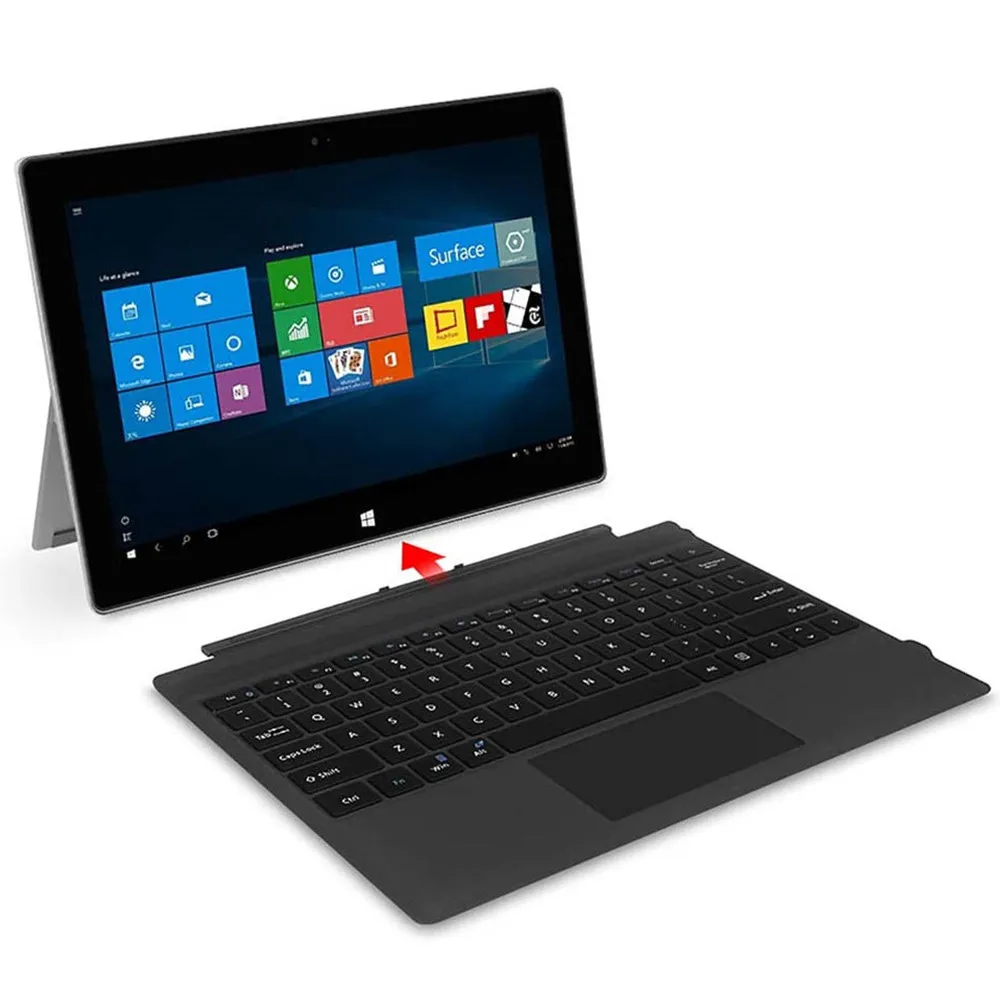 Tastiera Staccabile Per Microsoft Surface Pro 6 4 3 Pro2017 Tastiera Retroilluminata Bluetooth Wireless Per Microsoft Surface Pro 7