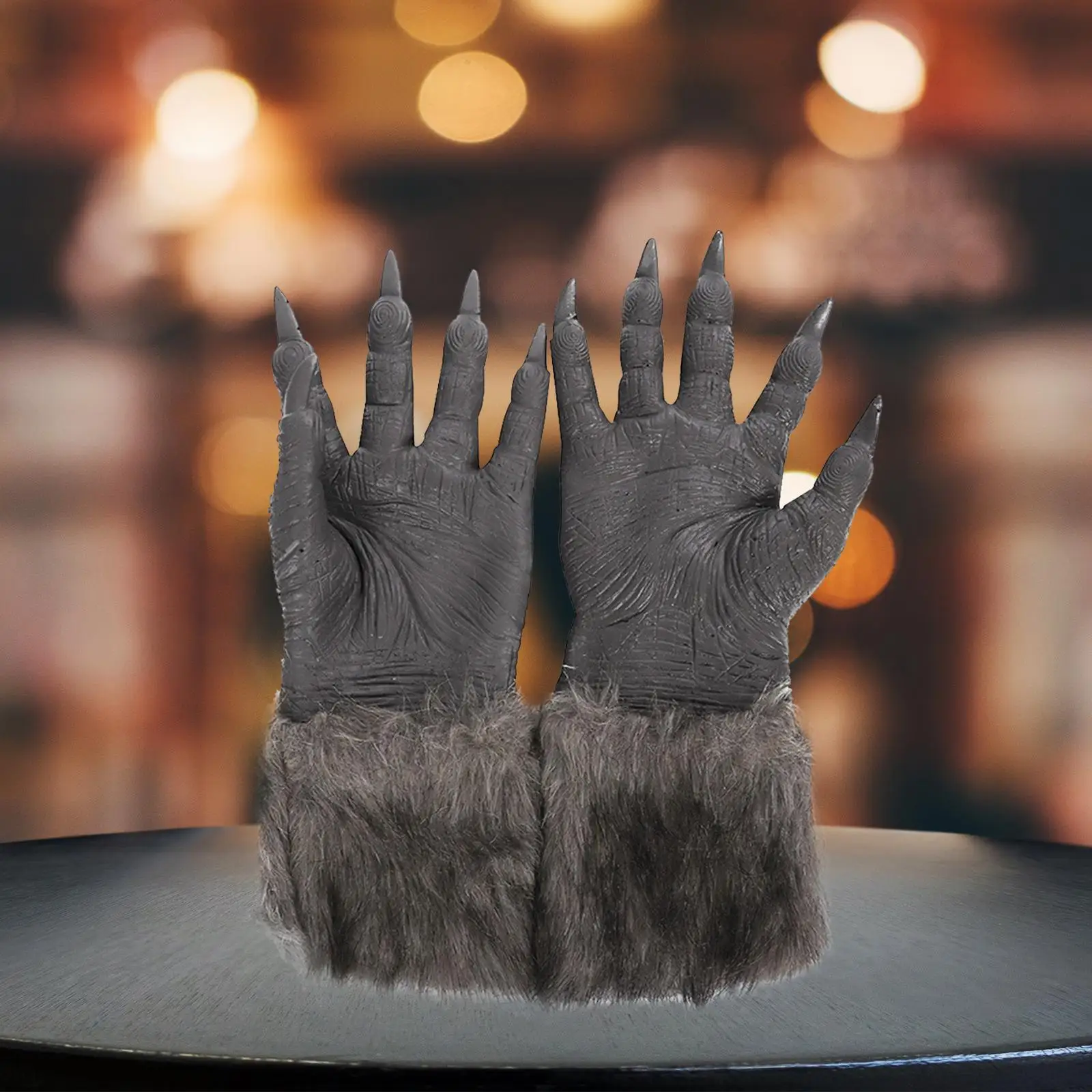 Werewolf Costume Gloves Monster Adult Unisex Party Costume Accessory