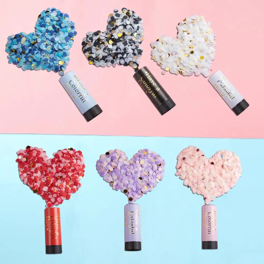 Sprinkles Confetti Tube Romantic Handheld Congratulation Confetti