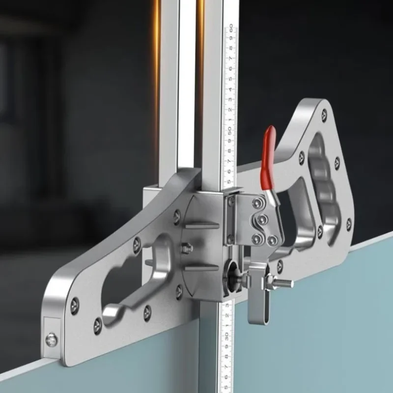 Plasterboard Cutting Push Knife Folding Stainless Steel Cutting Board High Precision Hand Wheel Woodworking Hand Tools 2