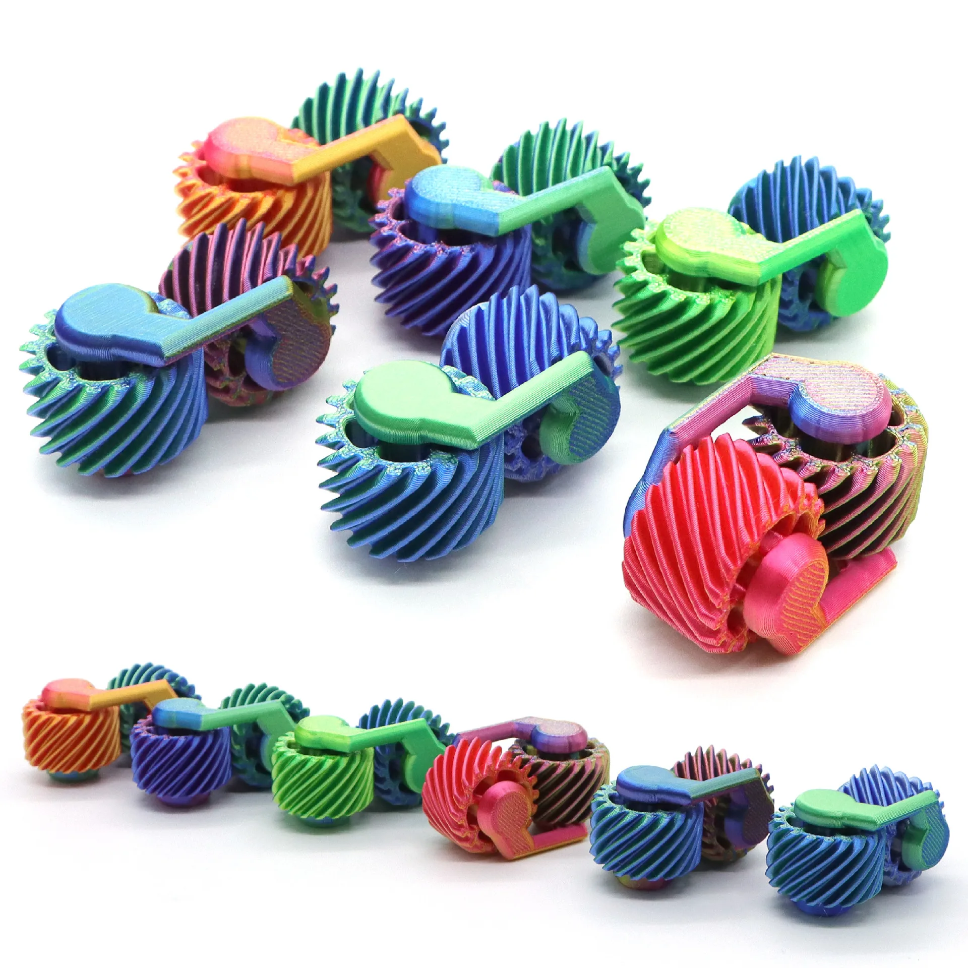 Ultimate 3D-Printed Fidget Gear Toy - Stress-Relief Gyroscope