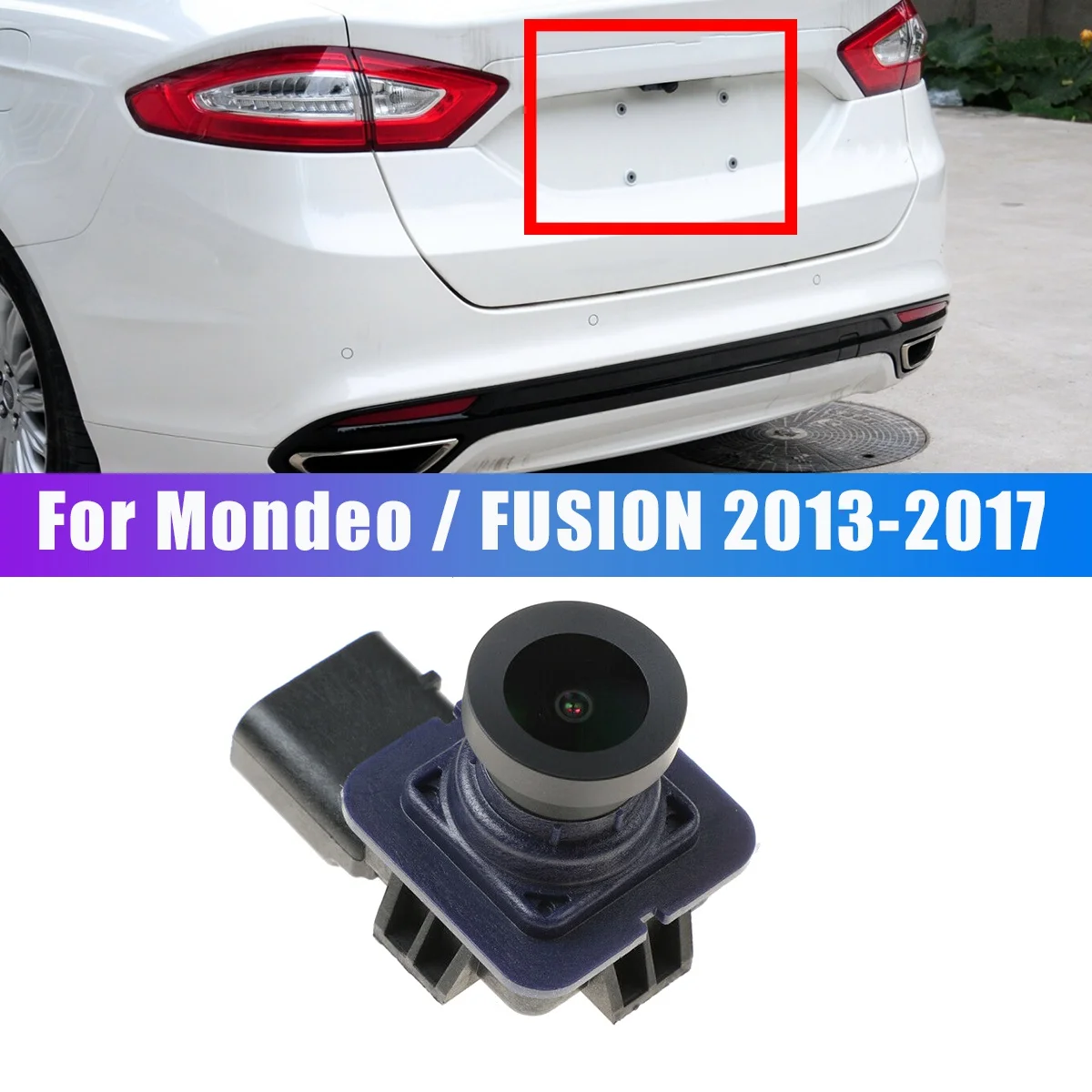 Car Rear View Camera Reverse Backup Parking Assist Camera For Ford Mondeo/FUSION 2013-2017 DS7T-19G490-DB DS7T-19G490-AC