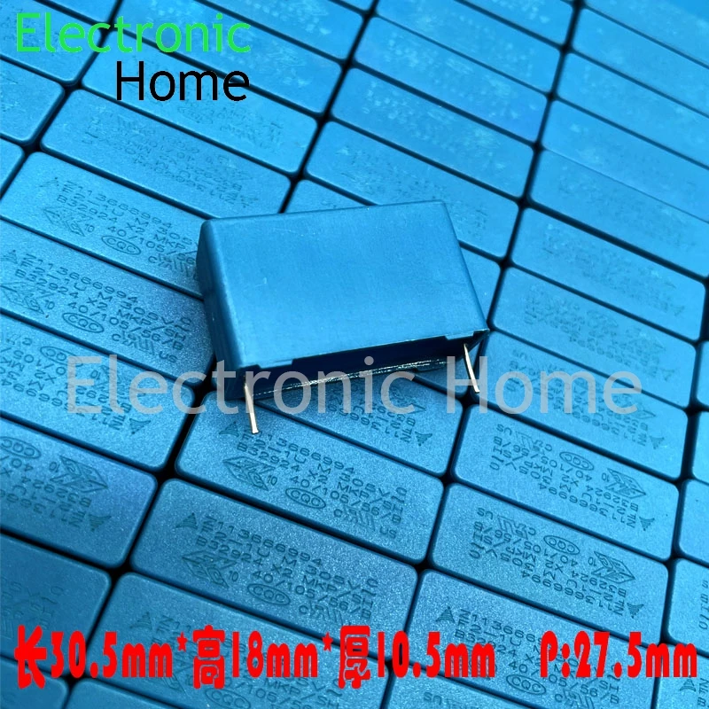 5PCS/LOT EPCOS MKP 1uf 105 1.0uf 305v X2 safety capacitor B32924C3105M 30.5x18x10.5mm pin spacing 27.5mm