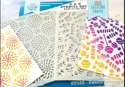 Candy Flower Fish New October Stencil For Scrapbooking Paper Craft Handmade Card Album Punch Art Cutter