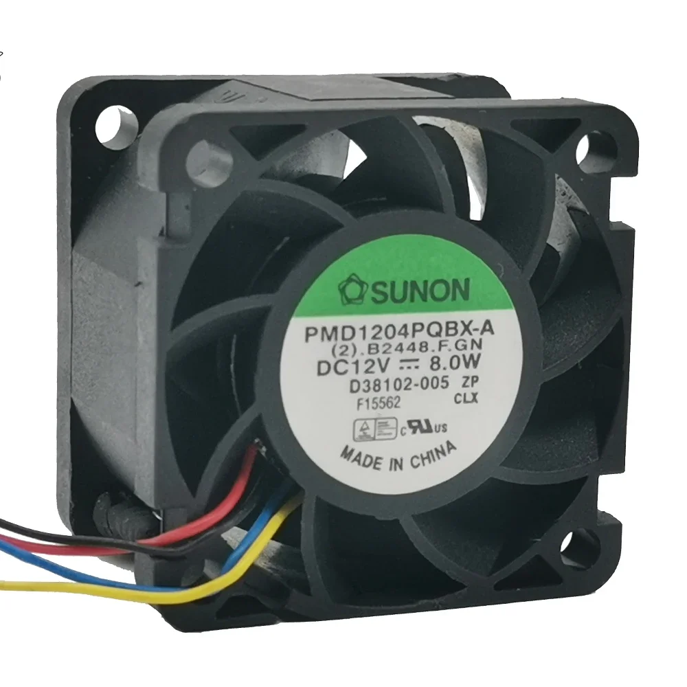 Для SUNON PMD1204PQBX-A (2).B2448.F.GN DC 12V 8W 4028 40x40x28 мм, вентилятор охлаждения сервера