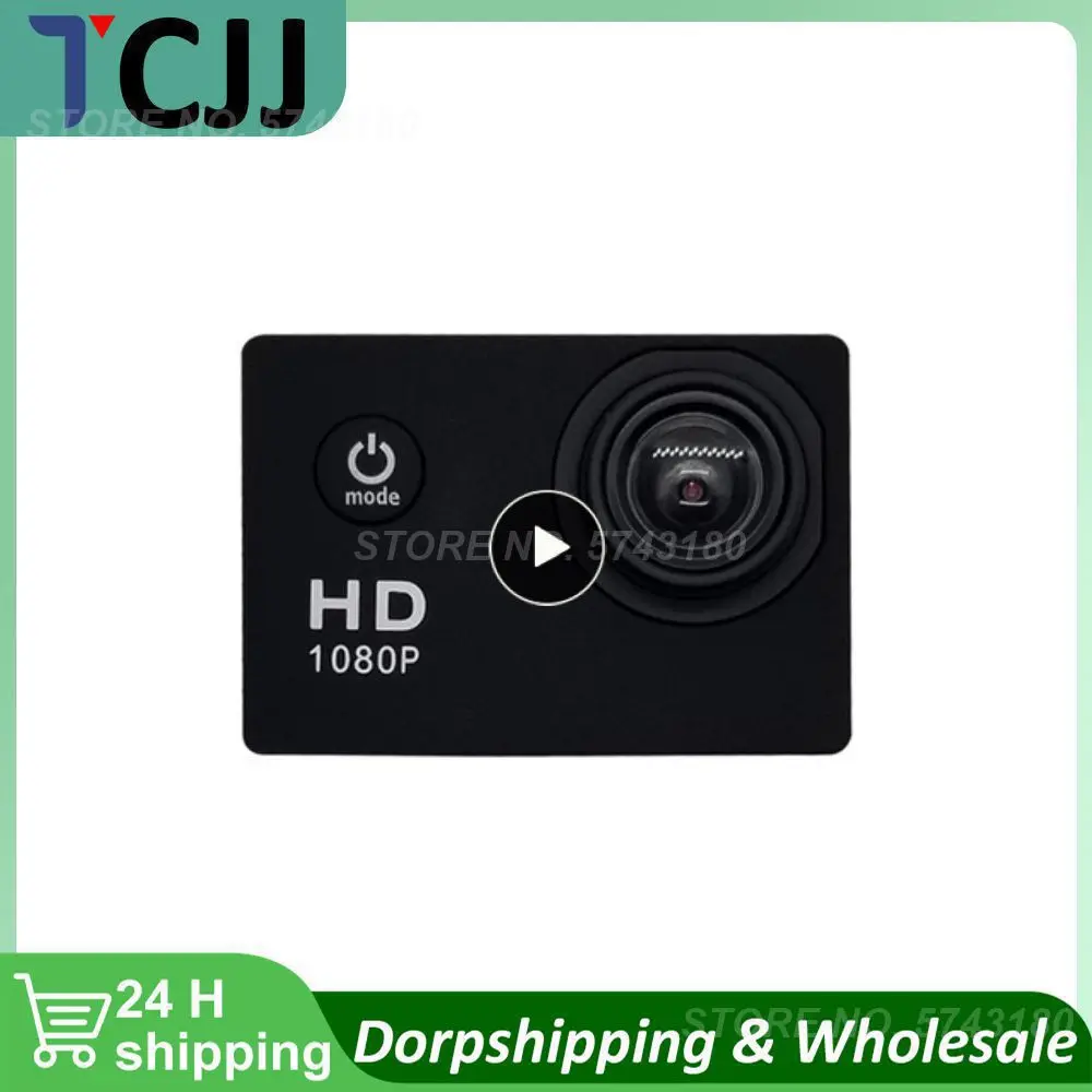 Batteria Staccabile Mini Videocamera Dv 1080P 1.5 Pollici Lcd 12Mp Fotocamera Mini Obiettivo Grandangolare Da 140 Gradi Portatile Impermeabile