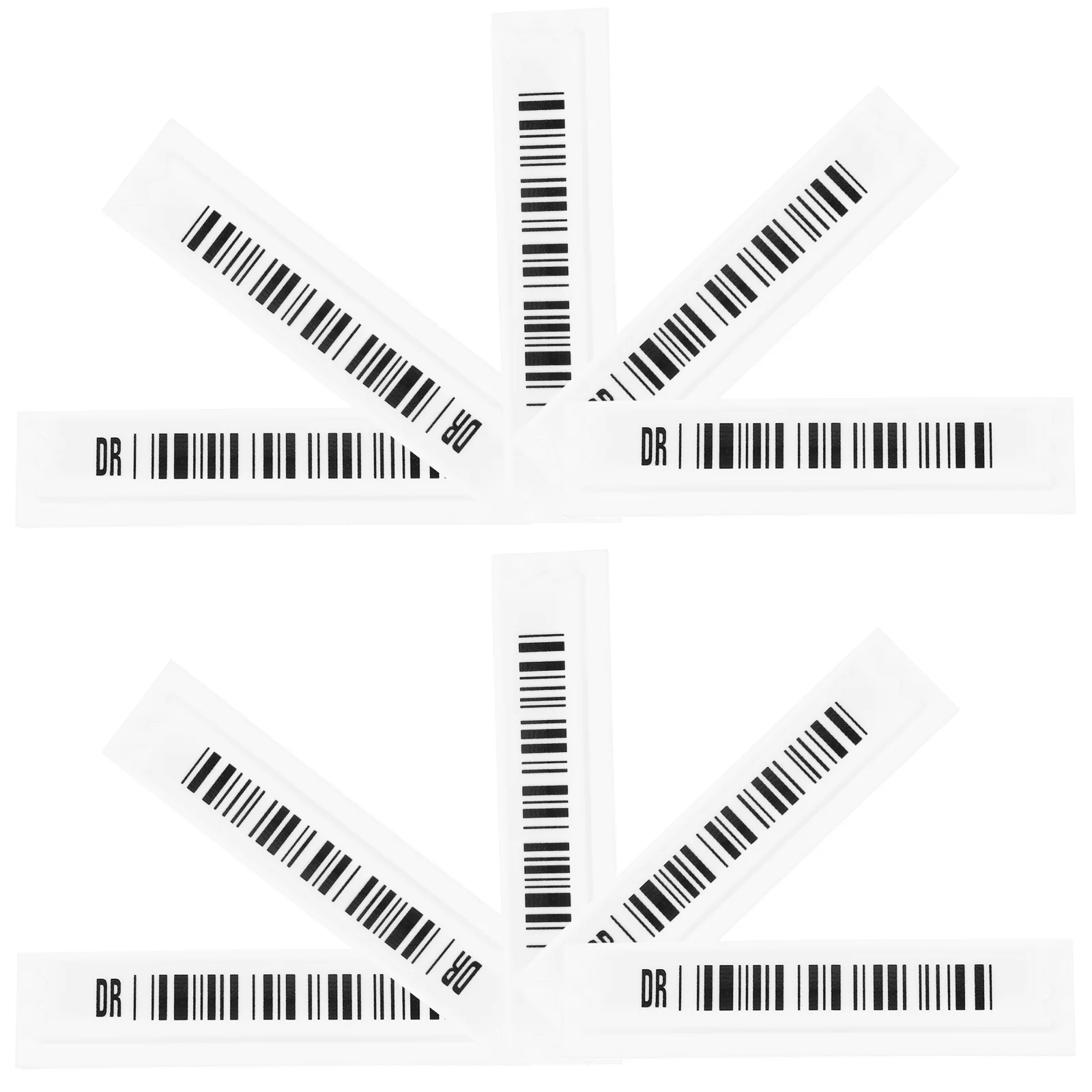 

108Pcs Evident Stickers Fake Barcode Checkpoint Effective Void Stickers Antitheft Labels Supermarket Antitheft