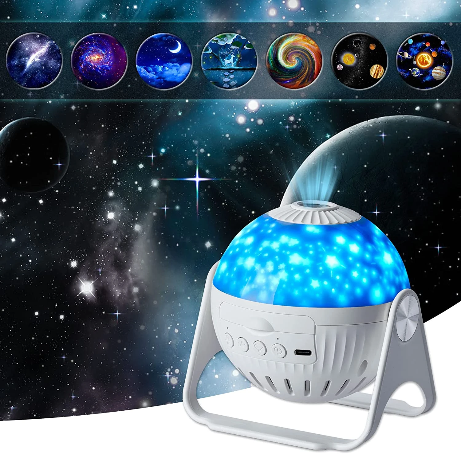 night lights for adults Planetarium Galaxy Night Light Projector 360° Adjustable Star Sky Night Lamp For Bedroom Home Kids Birthday Gift dinosaur night light