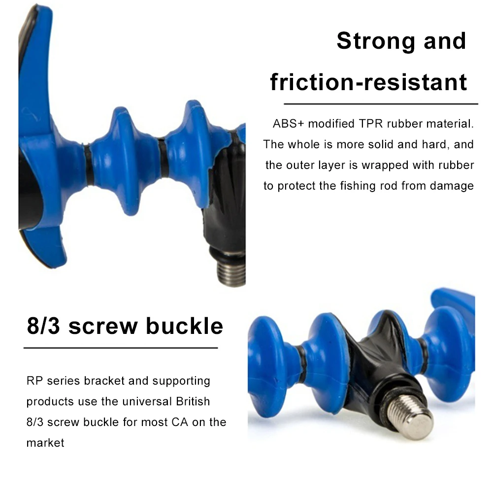 Feeder Rod Rest Head Fishing Rod Rest Head Feeder Pod Stand Holder Fishing Accessories Multi-Style Fishing Rod Pod Holder