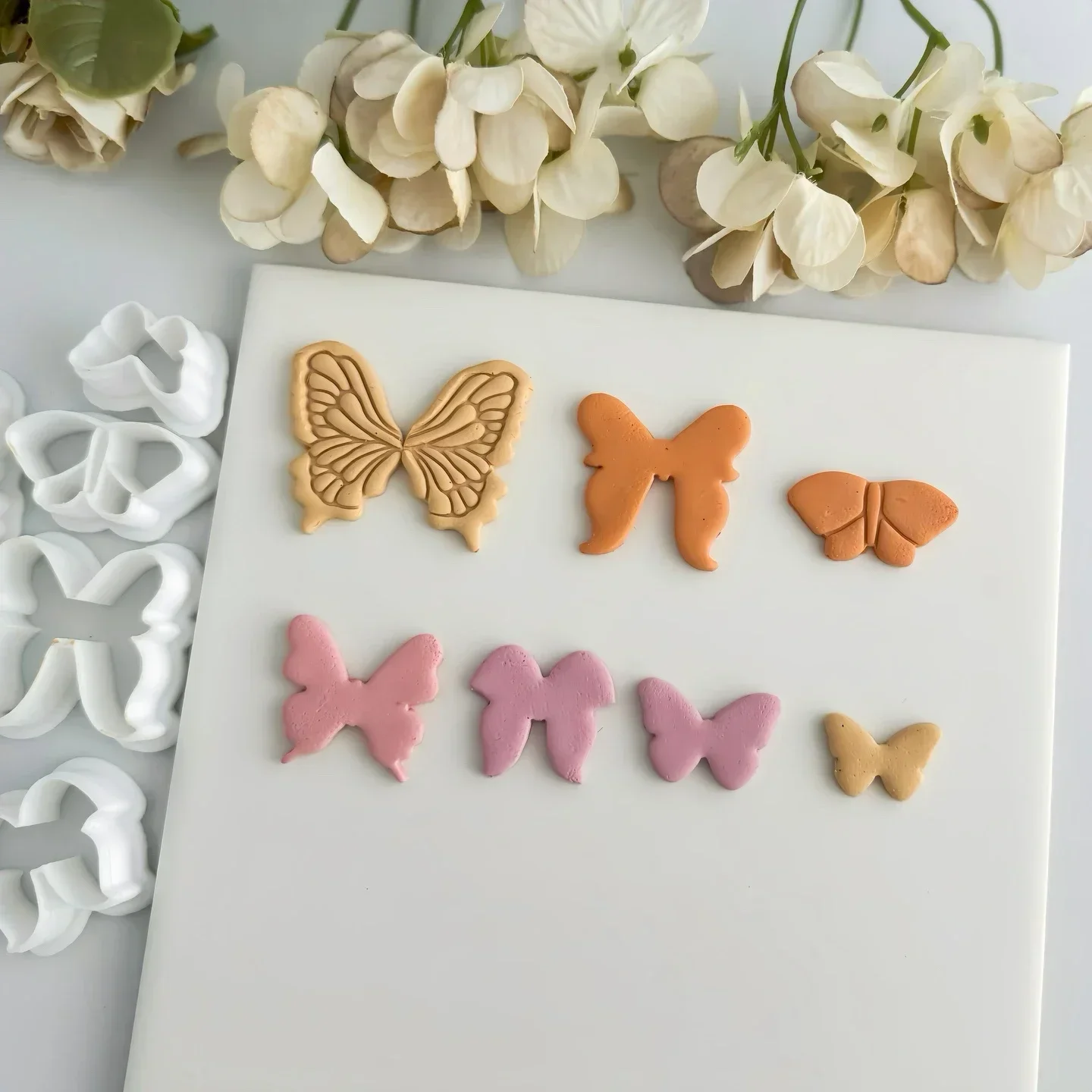 Butterfly Polymer Clay Cutter Clay Tool Diy Earring Pendant Jewelry Molding Cutting Mold Ceramic Tool
