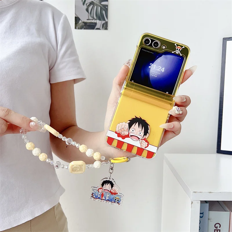 Japan Anime One Piece Phone Case For Samsung Galaxy Z Flip 6