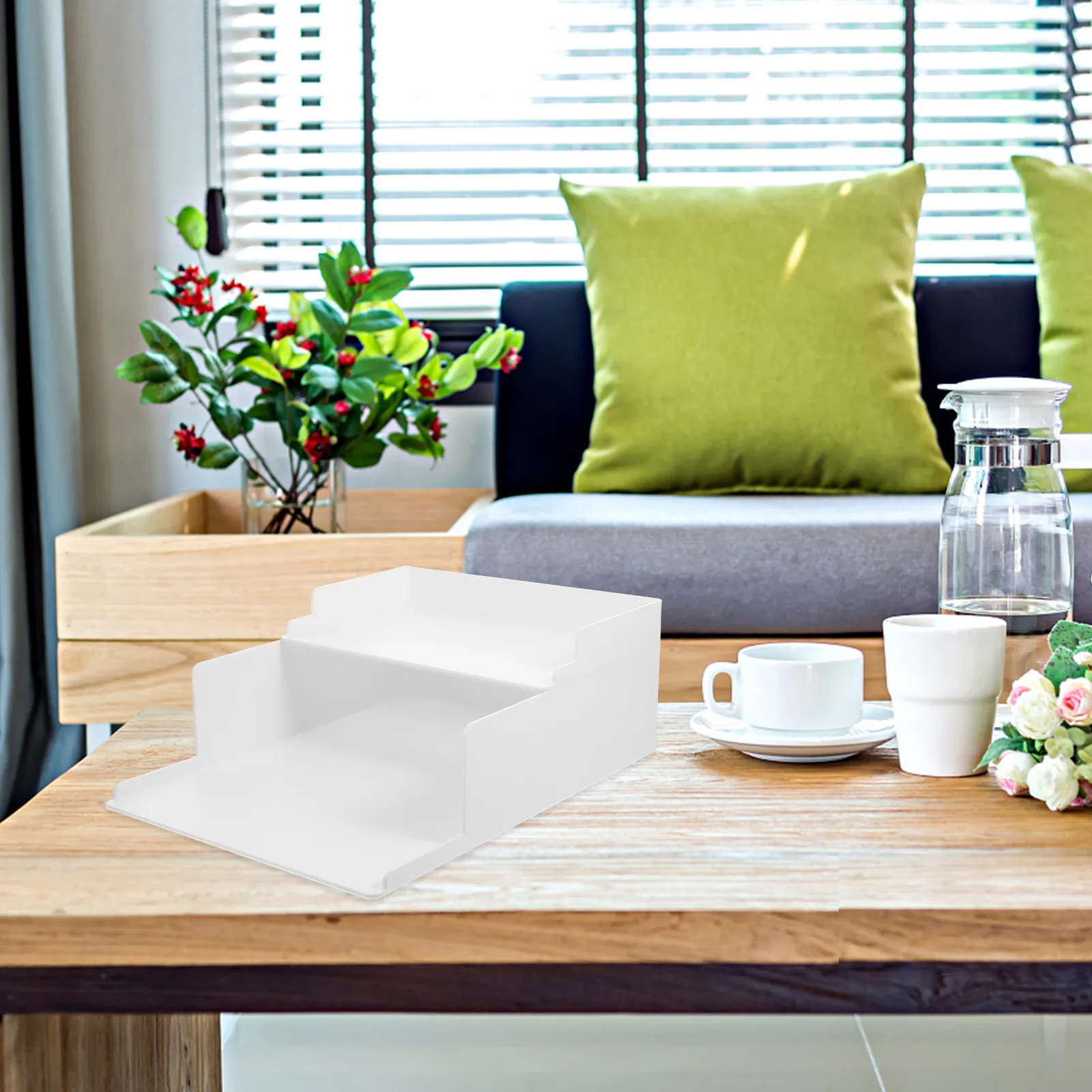 2Pcs 데스크탑 파일 주최자 다기능 힙 문서 보관 선반 사무용품 데스크탑 스토리지 홀더