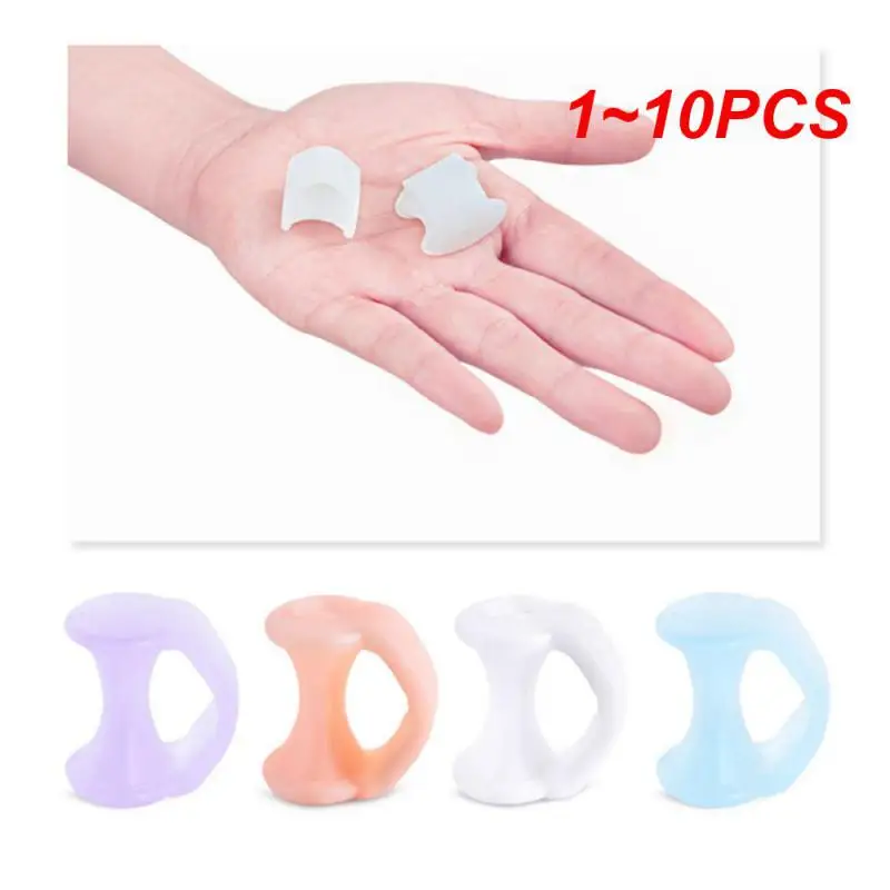 

1 ~ 10 шт. = разделитель для защиты пальцев ног, Силиконовые ортопедические средства для ухода за ногами, корректор бурсита, вальгусная деформация при вальгусной деформации, для педикюра