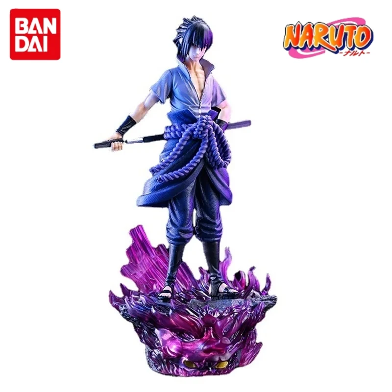 Naruto Series Anime Pvc Model Door God Sasuke Color Gk Lavoro Manuale Bella Ed Elegante Statua Modello Decorazione Accessori Giocattolo Regalo