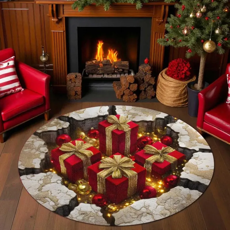 Zerbino Natalizio Antiscivolo 60x90 cm - Decorazione per Porta per Uso Interno/Esterno - Tappetino Decorativo per l'Inverno, Regalo | Leroy Merlin