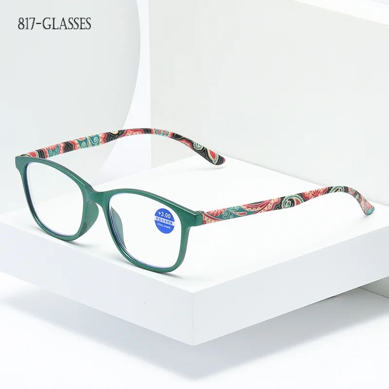 

2023 очки для чтения для мужчин и женщин, модные удобные простые синие женские очки от дальнозоркости, от + 1,0 до + 4,0