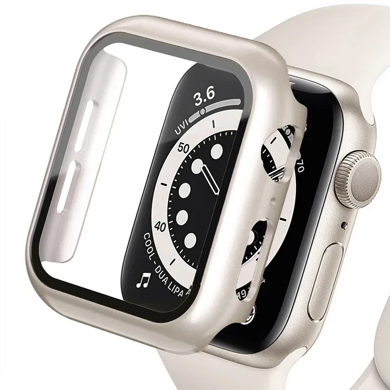 Premium Tempered Glass Screen Protector for Apple Watch - Durable Cover and Accessories
