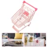 Mini Grocery Cart Trolleys Shopping Supermarket Handcart Toy Utility Child Trolly Dolly 1