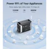 LiFePO4 Household Backup Battery, Portable Power Station, DBS23002330Wh, EV Semi-solid, 5 × 2200W, AC Power Socket 2