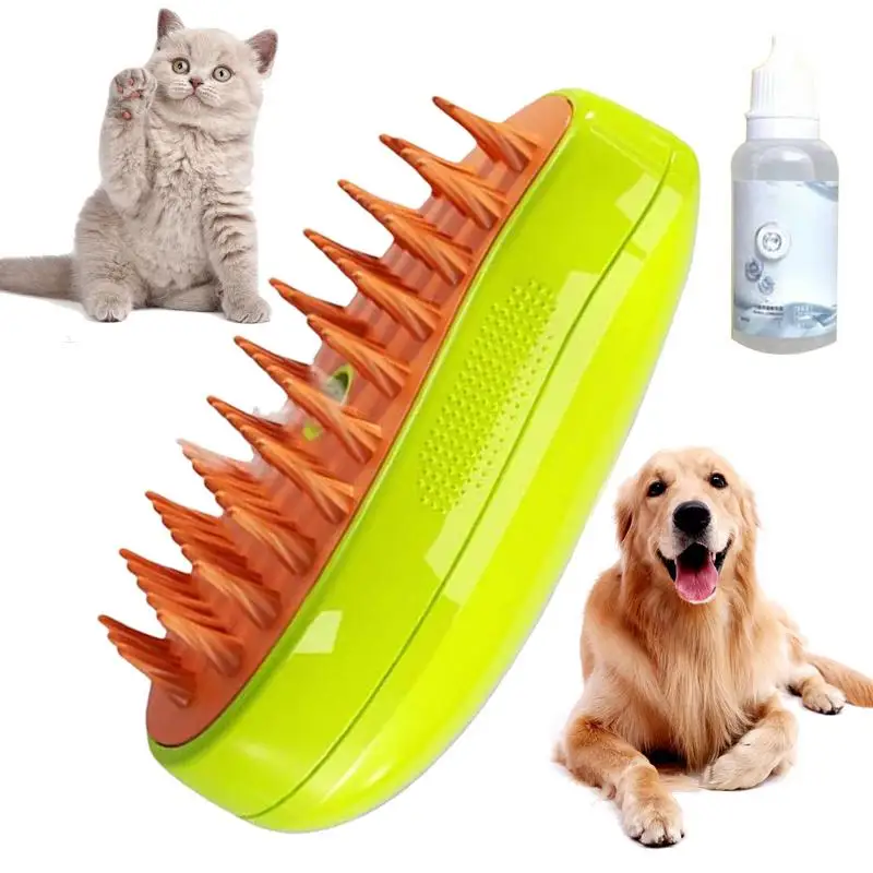 3In1CatSteamyBrushCatBrushesforIndoorCatsSheddingDogSteamer