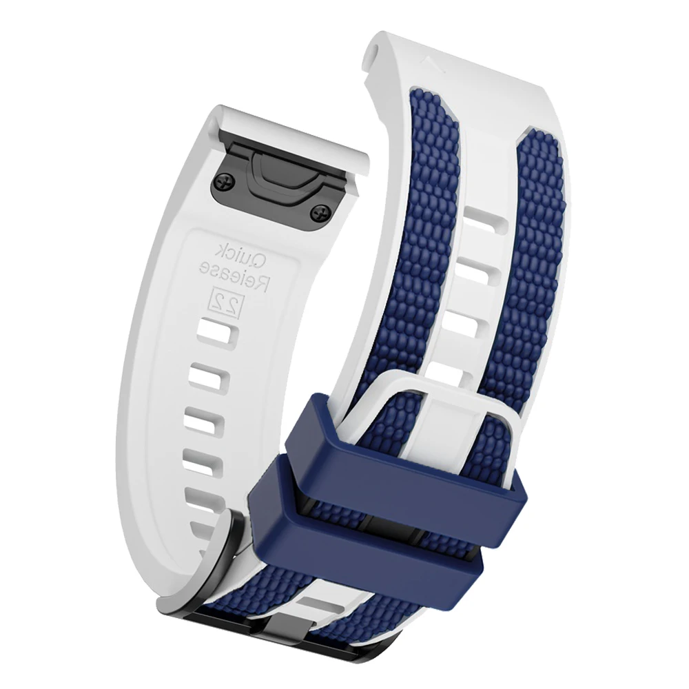 Silicone Quick Fit Sport Strap - 22mm/26mm Band