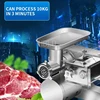 Small Three-Dimensional Meat Grinder, Electric Meat Cutting Machine, Meat Grinder, Kitchen Sausage Filling Machine 6