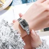 Ladies Simple Watch Fashion Rectangle Gold Quartz Watches Luxury Stainless Steel Waterproof Women's Dress Clock Gift Wristwatch 5