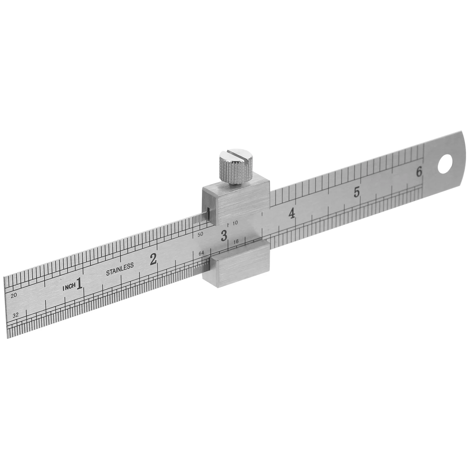 

Stainless Steel Ruler Woodpeckers Tools Measuring Precision with Stopper Straight Engineering