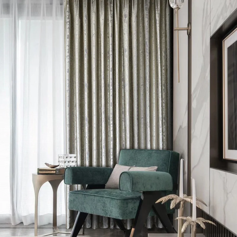 

Curtains for LivingRoom Dining Bedroom Luxury Elegant Exquisite Style Modern Simplicity American European Style High-end Landing