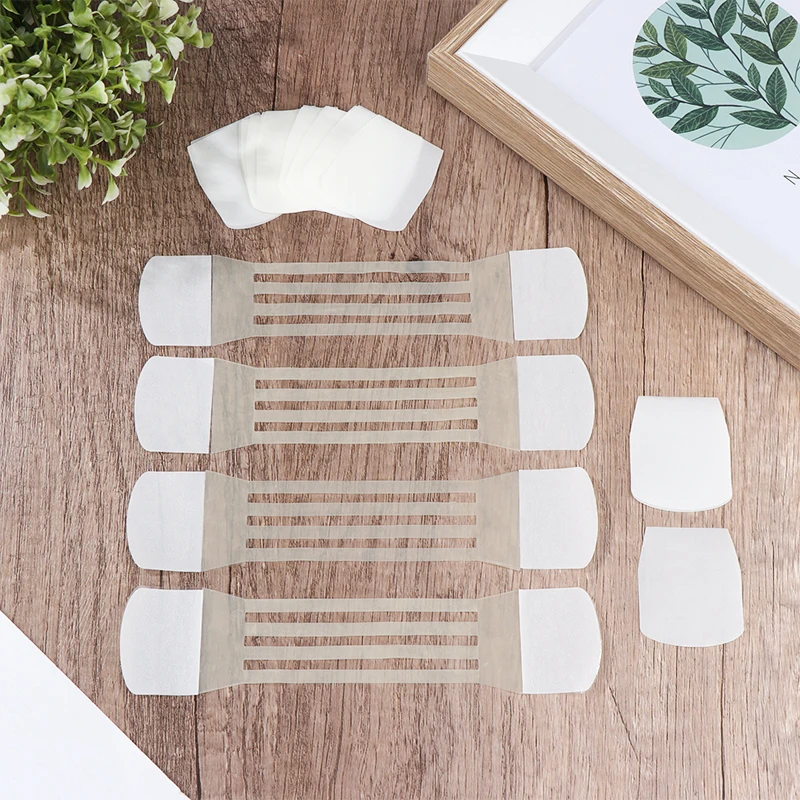 4개의 투명 목 리프팅 붕대와 20개의 리프트 패치, 목 주름 제거 스티커, 더 매끄러운 피부를 위한 페이스 리프트 테이프