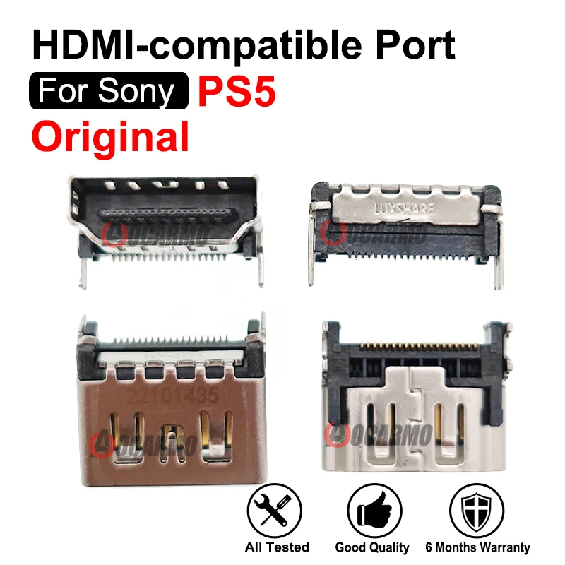 

Original Replacement Part For PS5 HDMI-compatible Port Dock Socket Interface Connector For Sony PlayStation 5