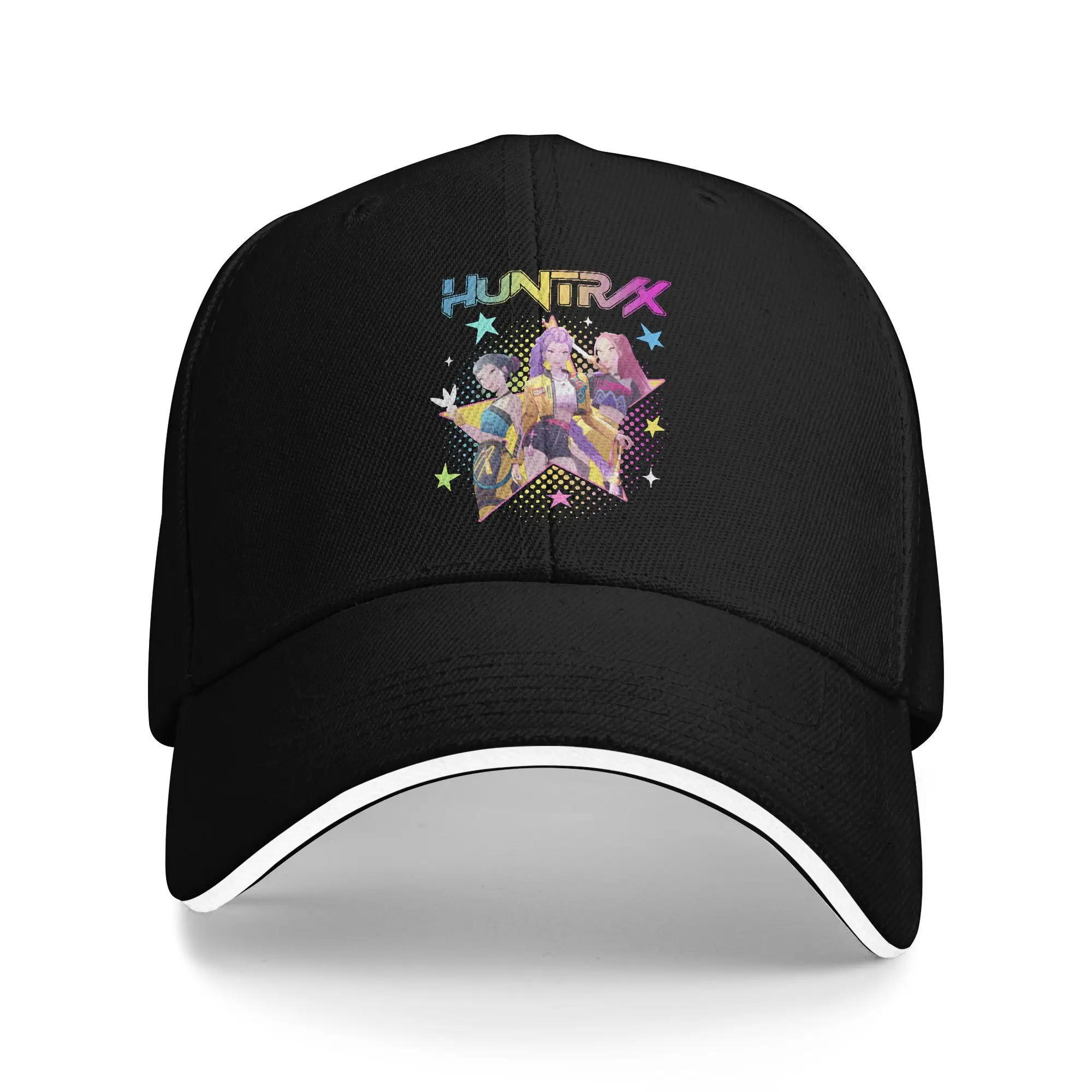 Huntrix Graduation Cap Bio-washed Chino Cotton Twill Cap K-Pop Demon Hunters Huntrix Emblem ...