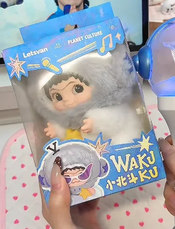 Nuovo 17 centimetri Wakuku XIAOBElDOU Edizione Limitata Della Bambola Del Vinile Action Figure Carino Da Collezione Modello Desktop Ornamenti Per Bambini Per Adulti Giocattolo Regalo