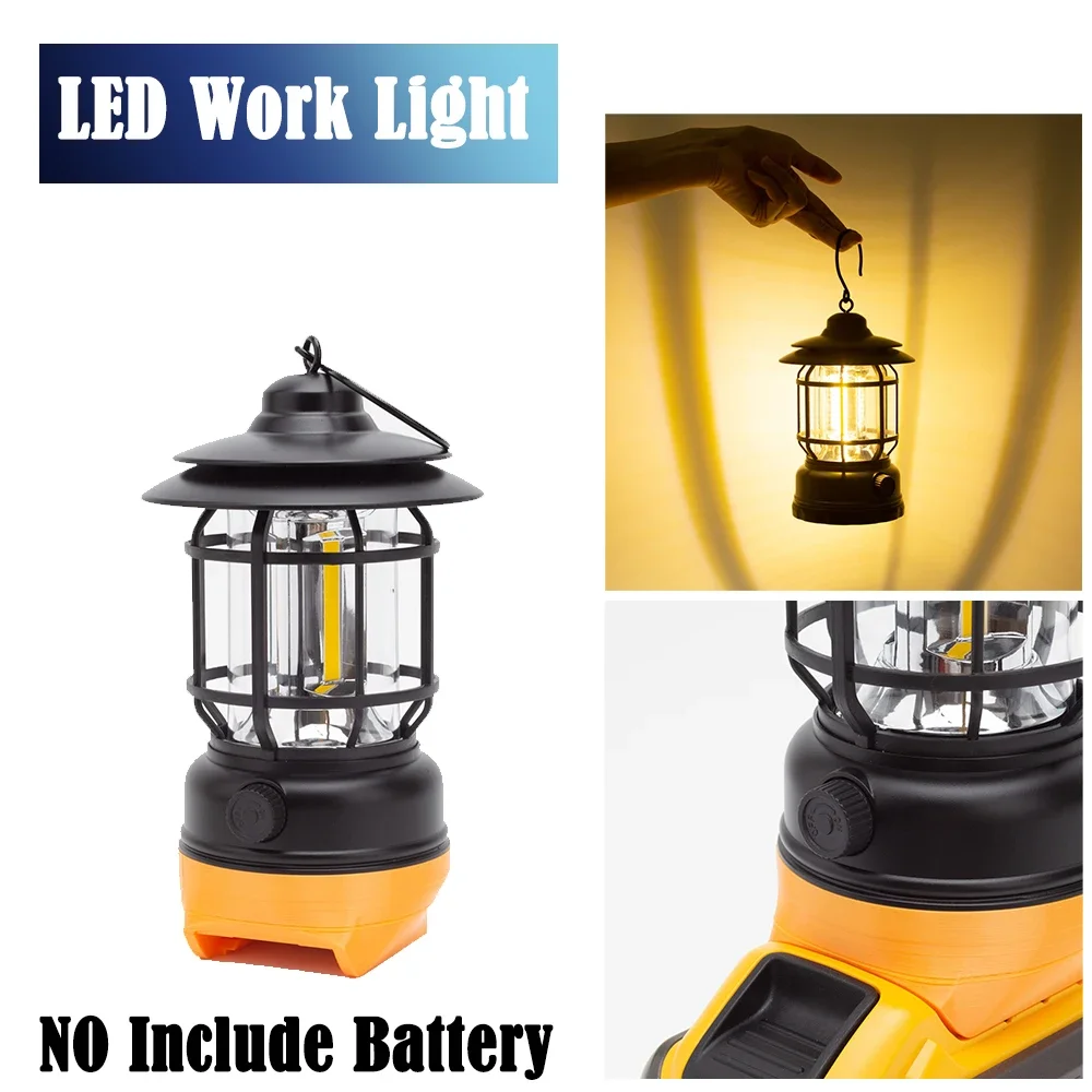 

for DeWalt 디월트 18/20V lithium-ion battery Field camping light , maintenance light, work light, camping portable lantern