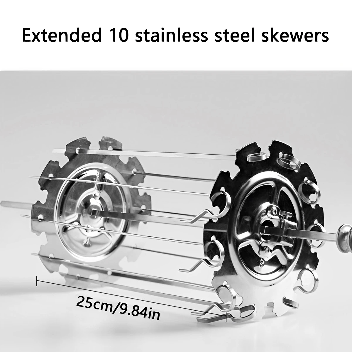 Barbecue Skewers Kebab Maker Stainless Steel Cage For BBQ