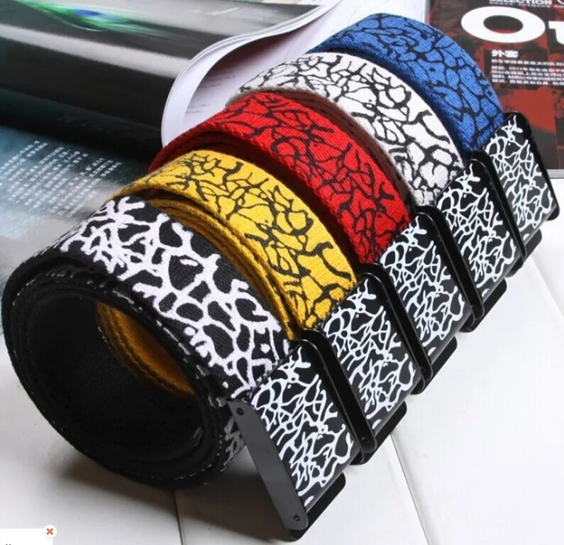 

Canvas Belt Men's Fashion Versatile Youth Canvas Handsome Belt Trend Belts for Women Jeans Decorative Belt