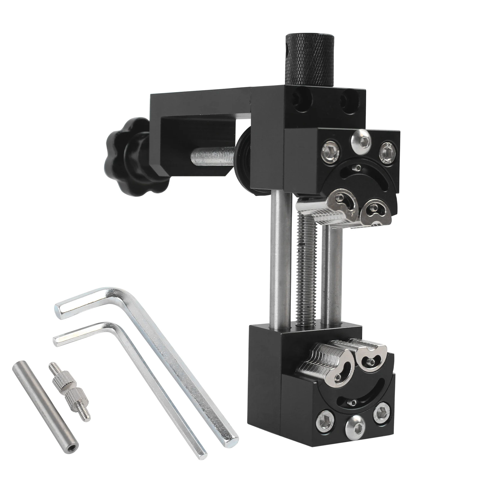 조절 가능한 턱 테이블 벤치 바이스, DIY, 공예, 보석 제작, 수리용 고정 도구 자체 조정 정밀 클램핑 액세서리