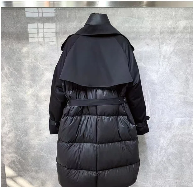 Fashion elegant patchwork down jacket No.18