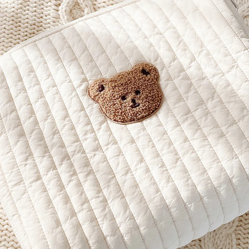 INS Cute Baby Diaper Nappy Bag Mommy Maternity for Babies Diapers Toys Storage Infant Organizer Bear Activity Gear Kids
