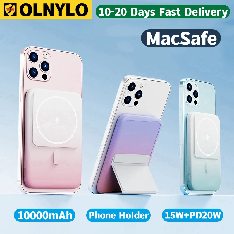 

2024 новый 10000 мАч магнитный беспроводной внешний аккумулятор для Magsafe iPhone 12 13 14 15Pro Max 15 Вт Быстрое зарядное устройство Внешний вспомогательный аккумулятор