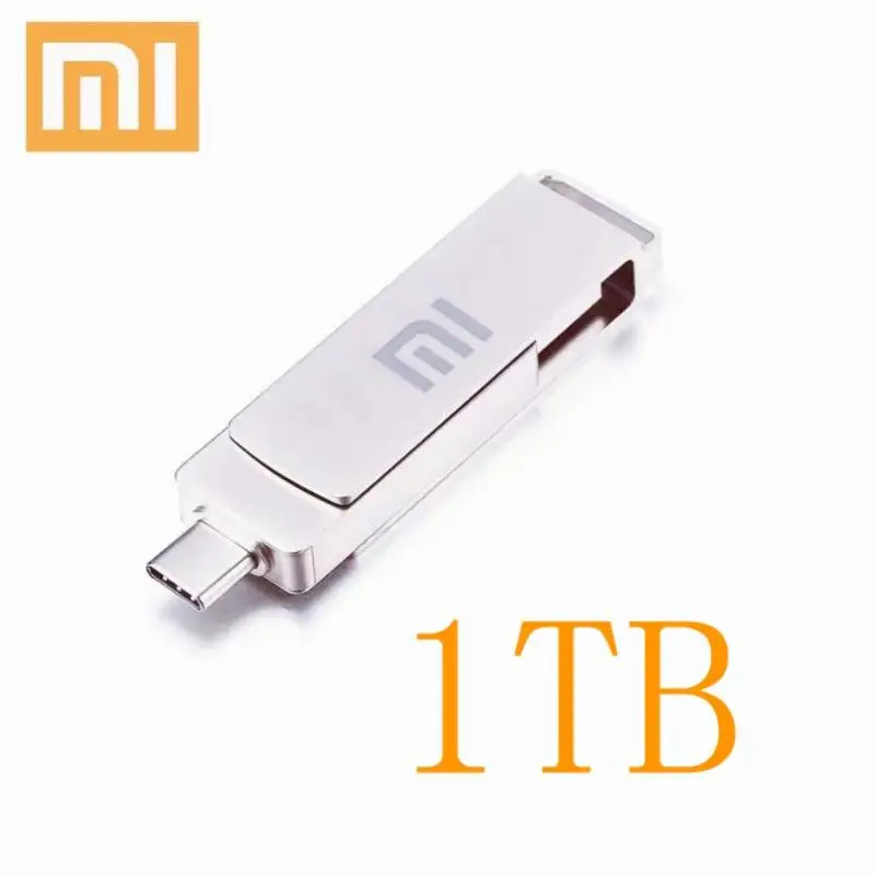 thumbnail image 1 of Memoria USB 3.0 original Xiaomi de 2 TB, unidad flash de metal de 1 TB, gran capacidad, transferencia de alta velocidad, almacenamiento, memoria U resistente al agua, 1 of 5