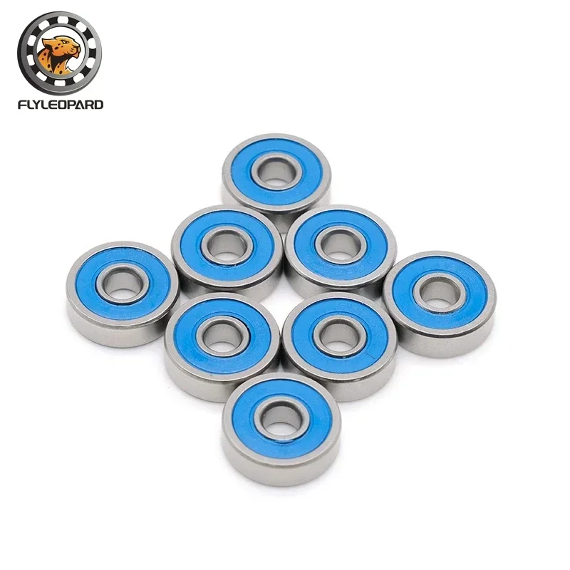 5 개/몫 686 2RS 6x13x5mm 고품질 소형 볼 베어링 686RS ABEC7 6*13*5 블루 씰 모델 베어링 RC 베어링