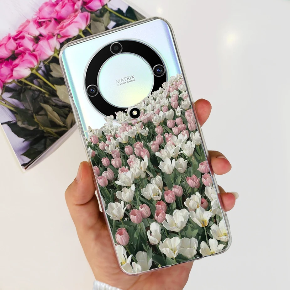 Stylish Painted Soft Silicone Phone Case with Bumper Protection
