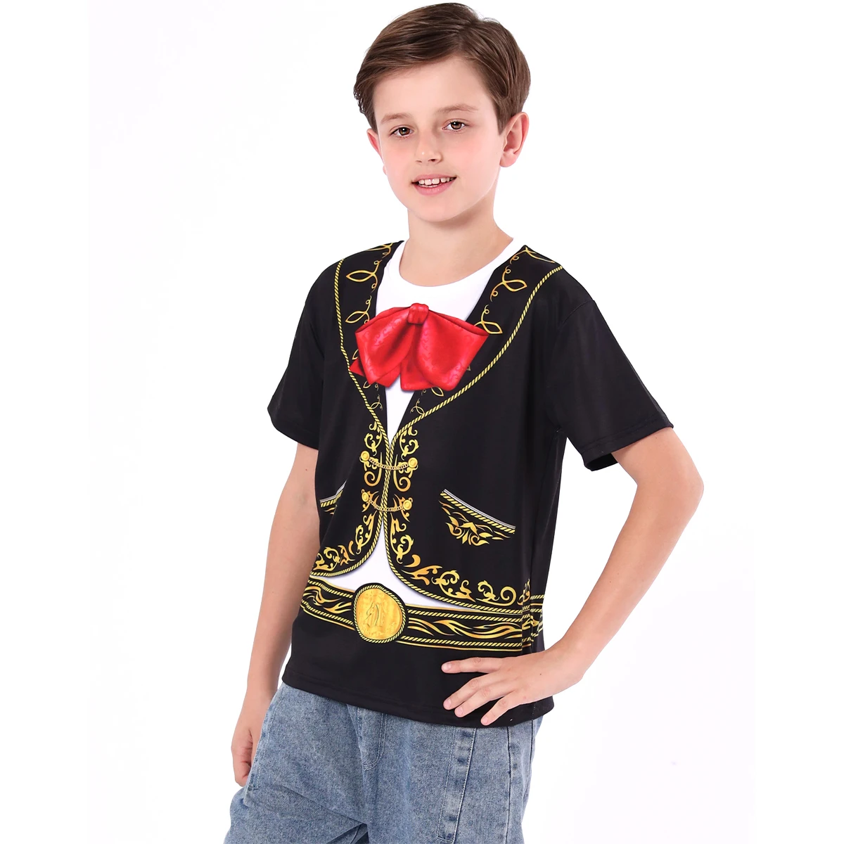 Costume de Mariachi pour Enfant Garçon, T-Shirt d'Halloween, Vêtements de  Police, Clown, Carnaval, Été, Nouveauté, Y-Cosplay - AliExpress, image size:1200x1200