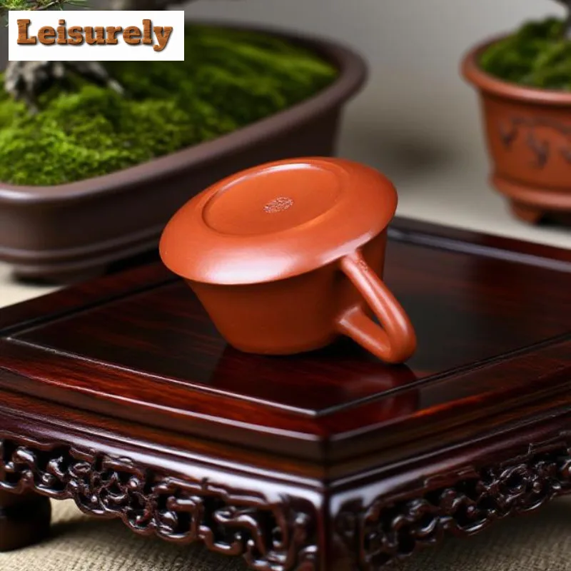 320ml Luxury Yixing Purple Clay Teapots Handmade Pot Raw Ore Dahongpao  Mud Kettle Chinese Zisha Tea Set Accessories Supplies