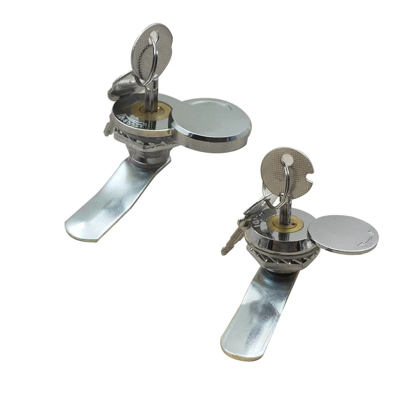 Locker Lock Mailbox Cupboard Lock for Door Safe Box Cabinet Drawer Furniture Cylinder Locks with for Key Lock Securi T5EF