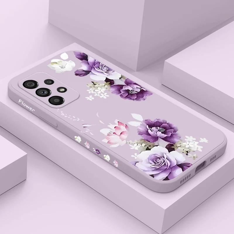 Beautiful Peony Floral Phone Case Cover