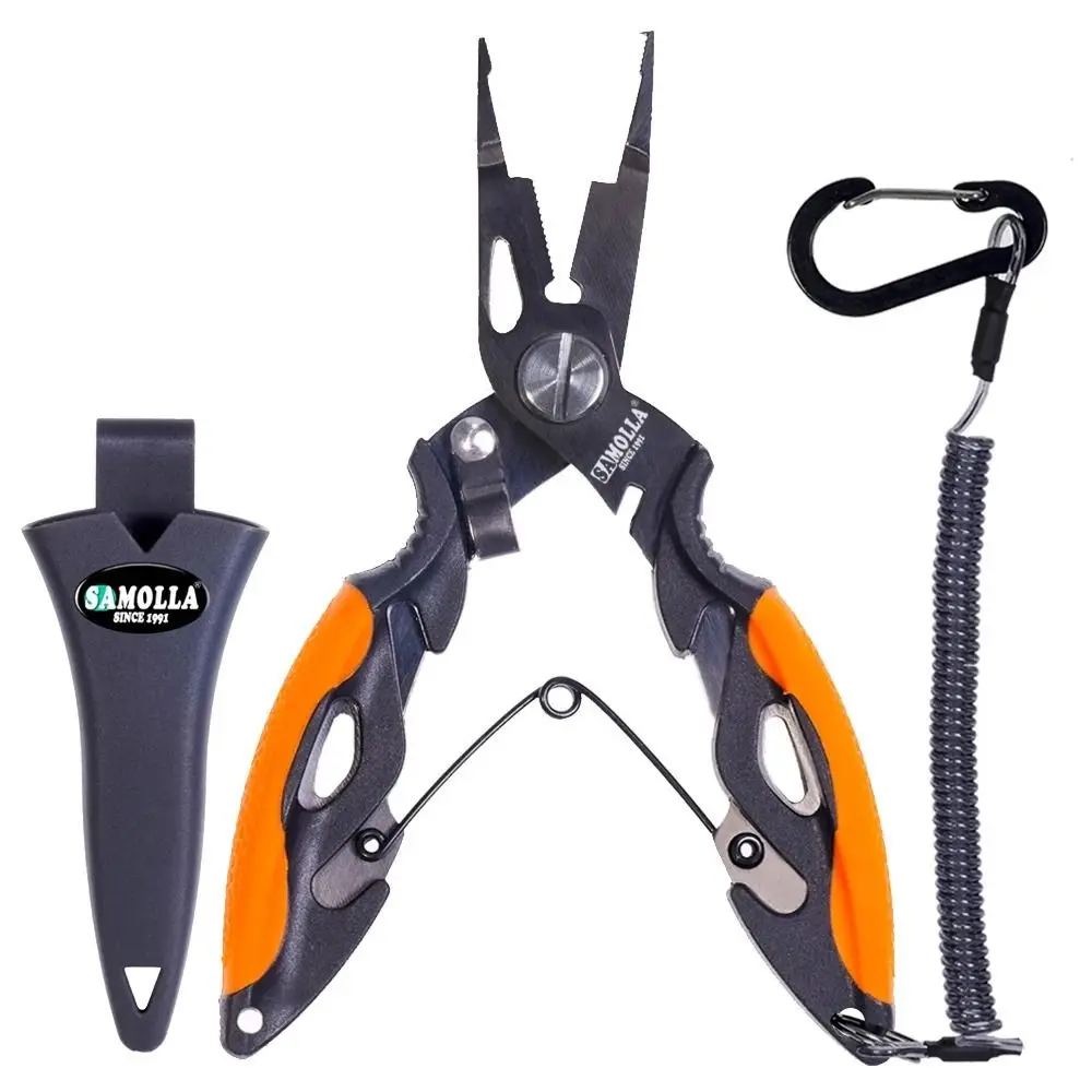 

Multifunctional Fishing Pliers Accessories Stainless Steel Scissors Line Cutter Hooks Remover Outdoor Fishing Tools